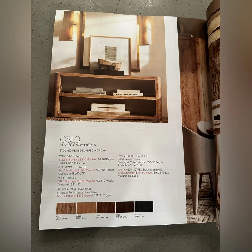 Restoration hardware magazine soft cover